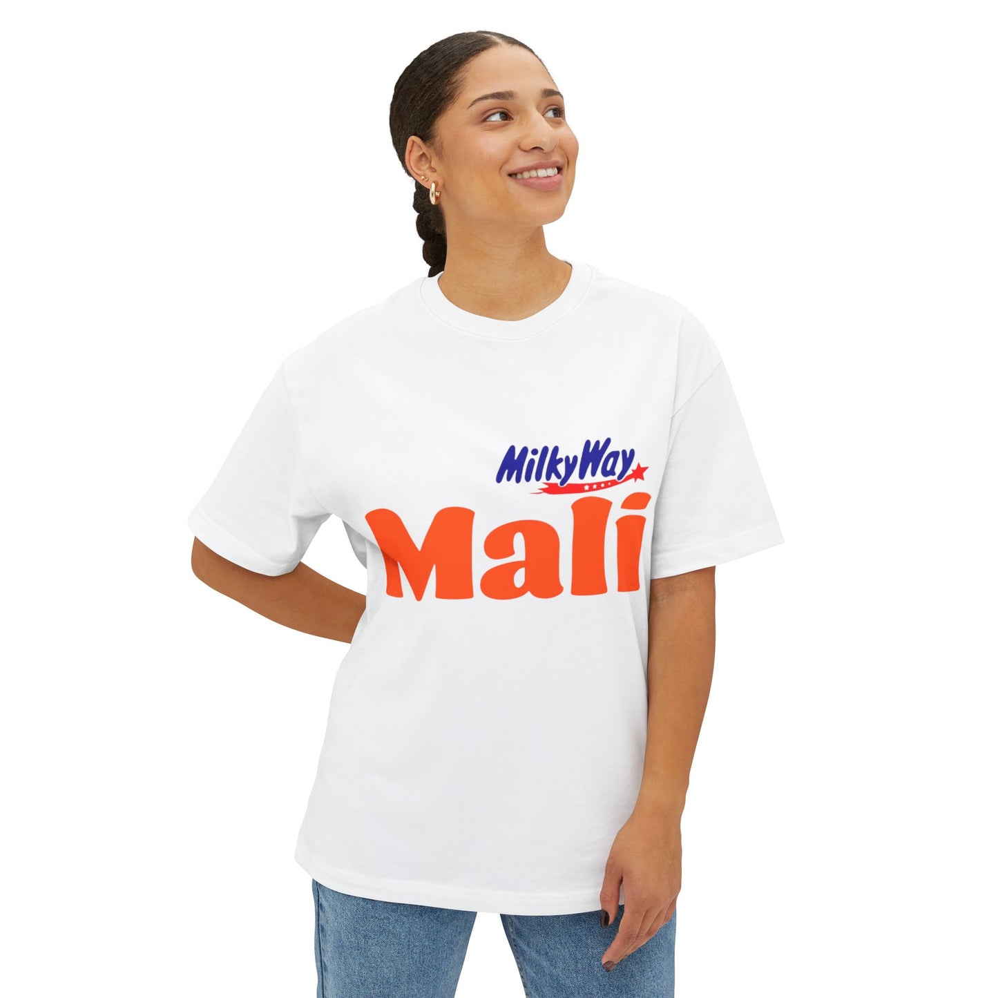 Wear the frequency. MilkywayMali Oversized Tee